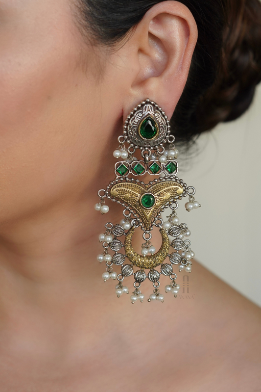 Ranchi Dangler/Chaandbali Earrings