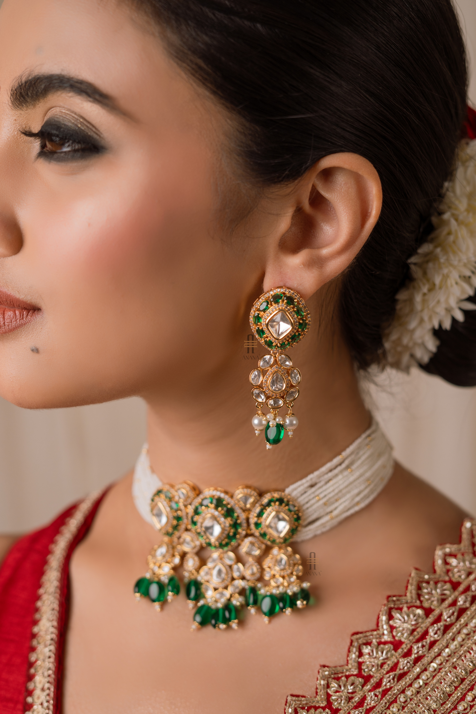 Rajni Necklace Set - Anana