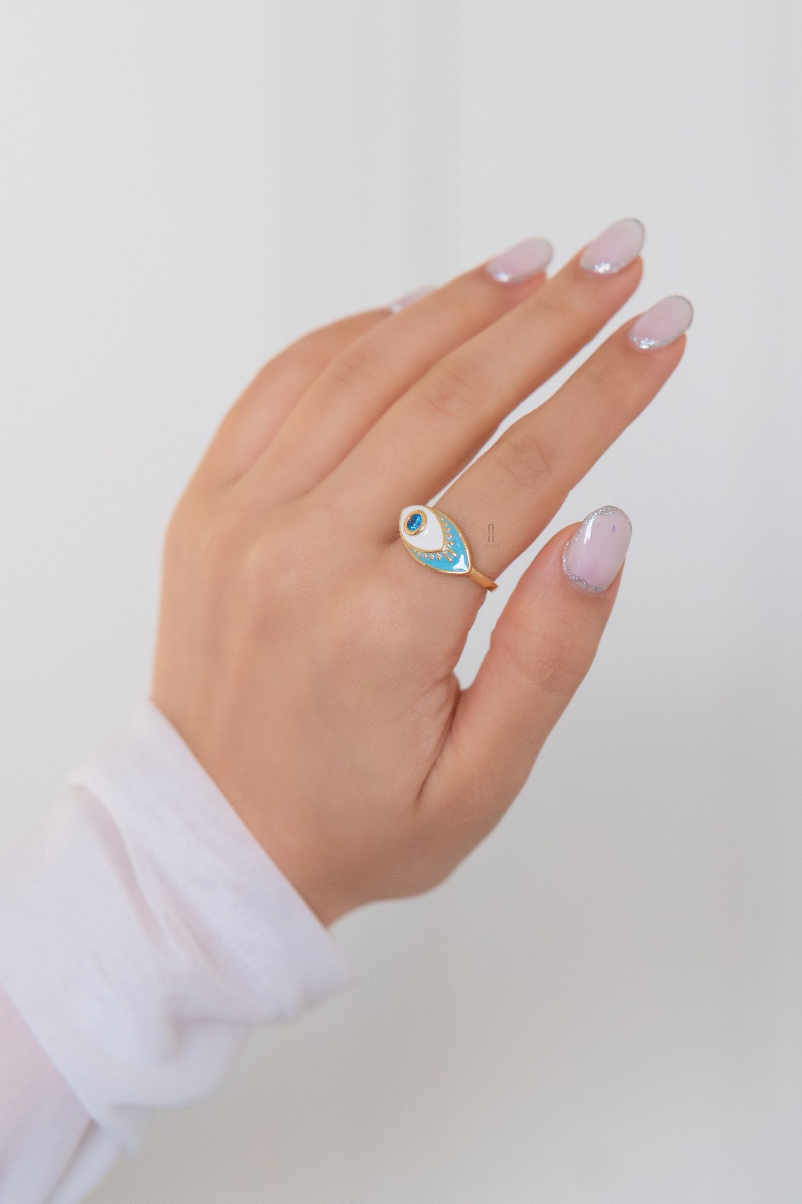 Bliss Evil Eye Ring - Anana