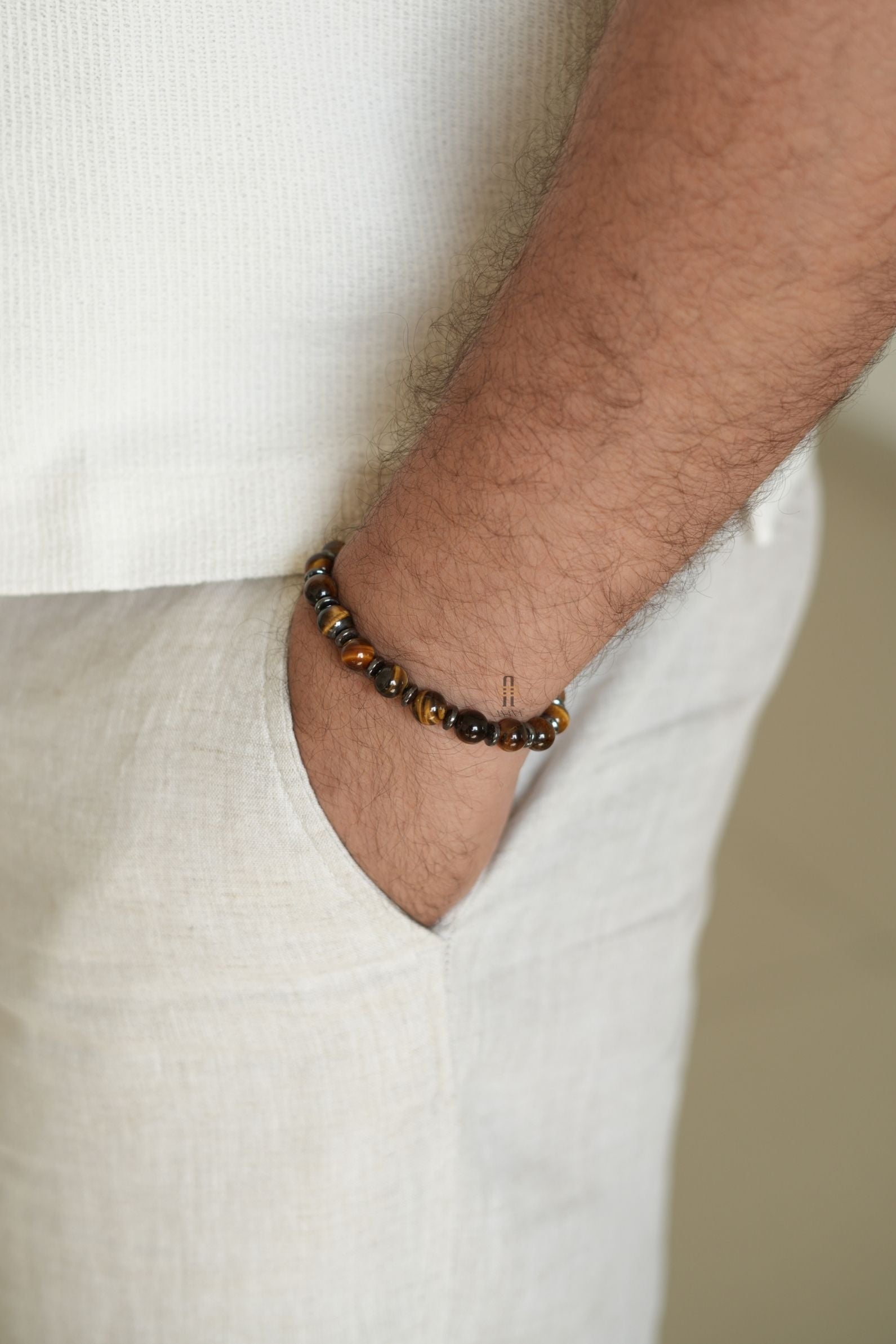 Rakshit Tiger-Eye Bracelet - Anana