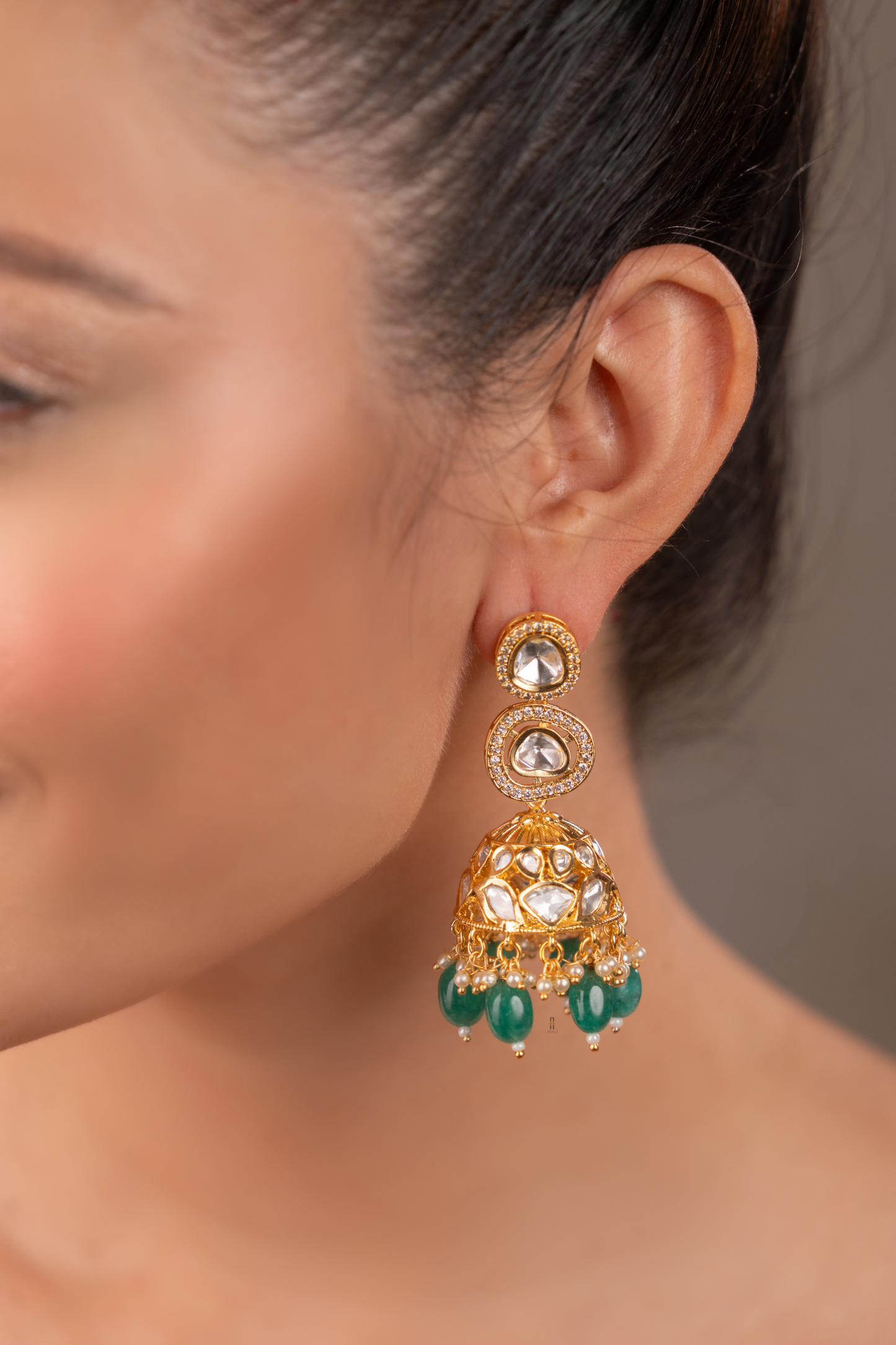 Unnati Dangling Jhumka Earrings